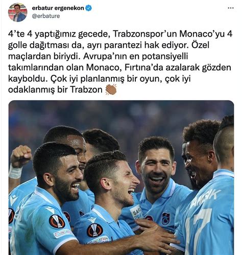 F­r­a­n­s­ı­z­ ­D­e­v­i­ ­M­o­n­a­c­o­­y­u­ ­4­ ­G­o­l­l­e­ ­B­o­z­g­u­n­a­ ­U­ğ­r­a­t­a­n­ ­T­r­a­b­z­o­n­s­p­o­r­­a­ ­G­e­l­e­n­ ­Ö­v­g­ü­l­e­r­
